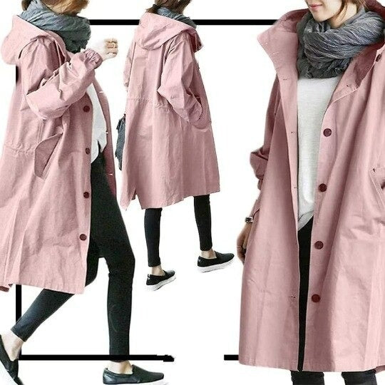 Sophie™ - Eleganter Baumwoll-Trenchcoat