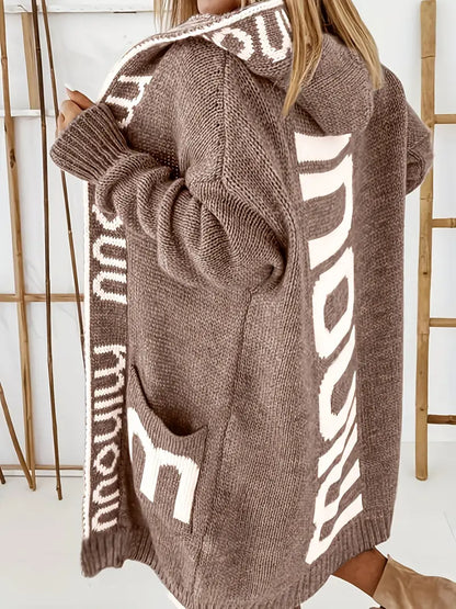 Anna - Eleganter Langer Cardigan