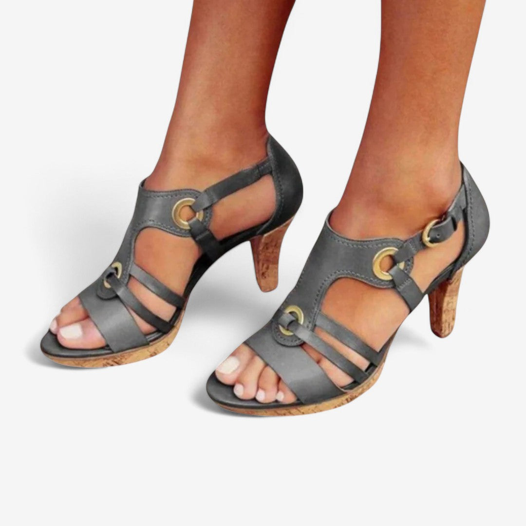 Annabella | Handgefertigte Premium-Sandalen mit Absatz