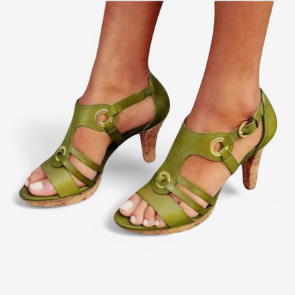 Annabella | Handgefertigte Premium-Sandalen mit Absatz