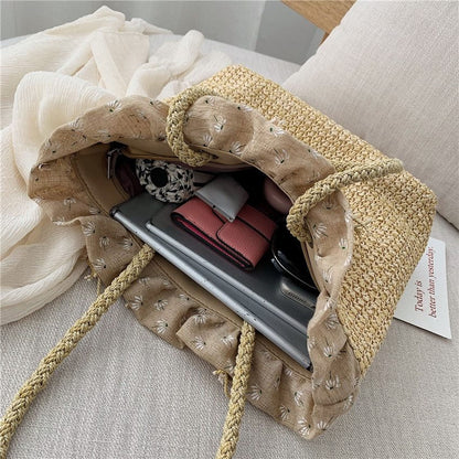 Louisa - Stilvolle handgewebte Tragetasche für Frauen