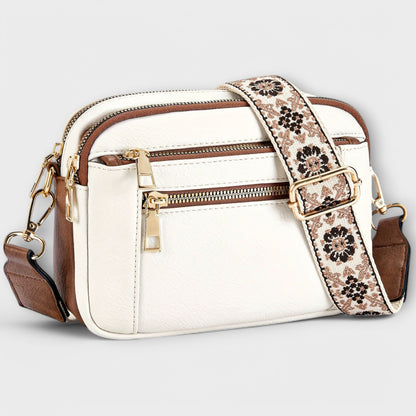 Lora. - Crossbody Tasche aus veganem Leder