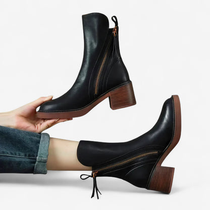 Grazia | Elegante Stiefeletten mit Blockabsatz