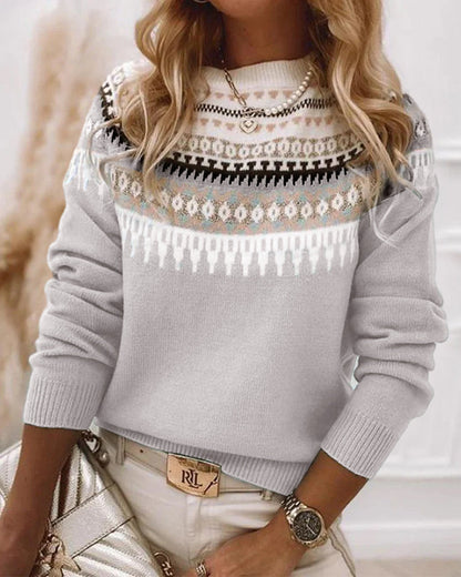 Diana - Eleganter Boho-Strickpullover für einen trendigen Look
