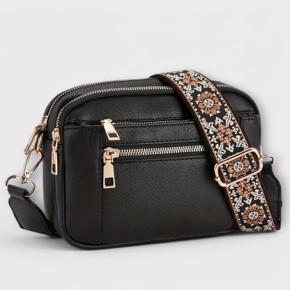 Lora. - Crossbody Tasche aus veganem Leder