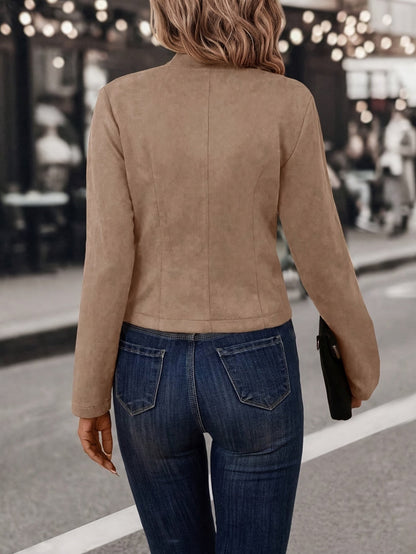 Doris - Stylische doppelseitige Open Front Jacke für die modebewusste Frau