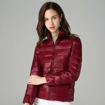 Sophie™ - Jacke aus weichem Baumwoll-Daunenmaterial