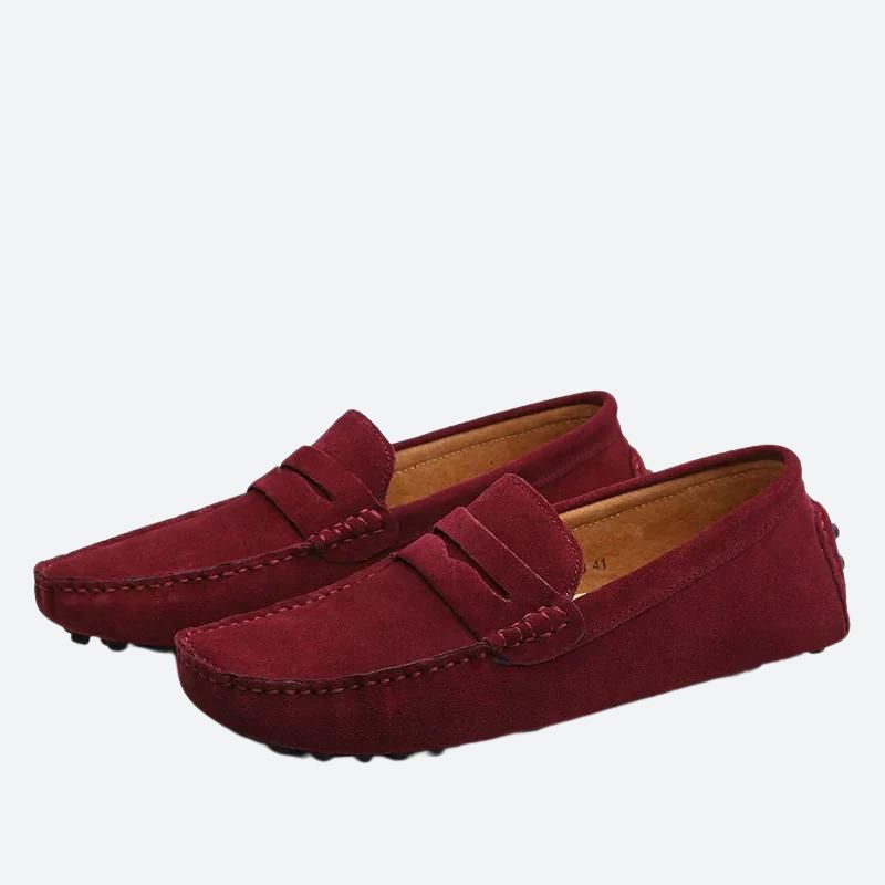 Stilvolle Loafers aus italienischem Wildleder - Eagle