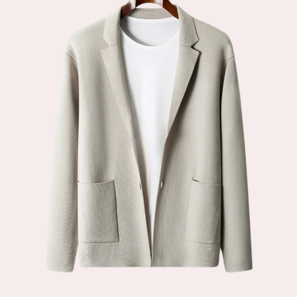 Angus - Stilvolle und kuschelige Strickjacke für Männer