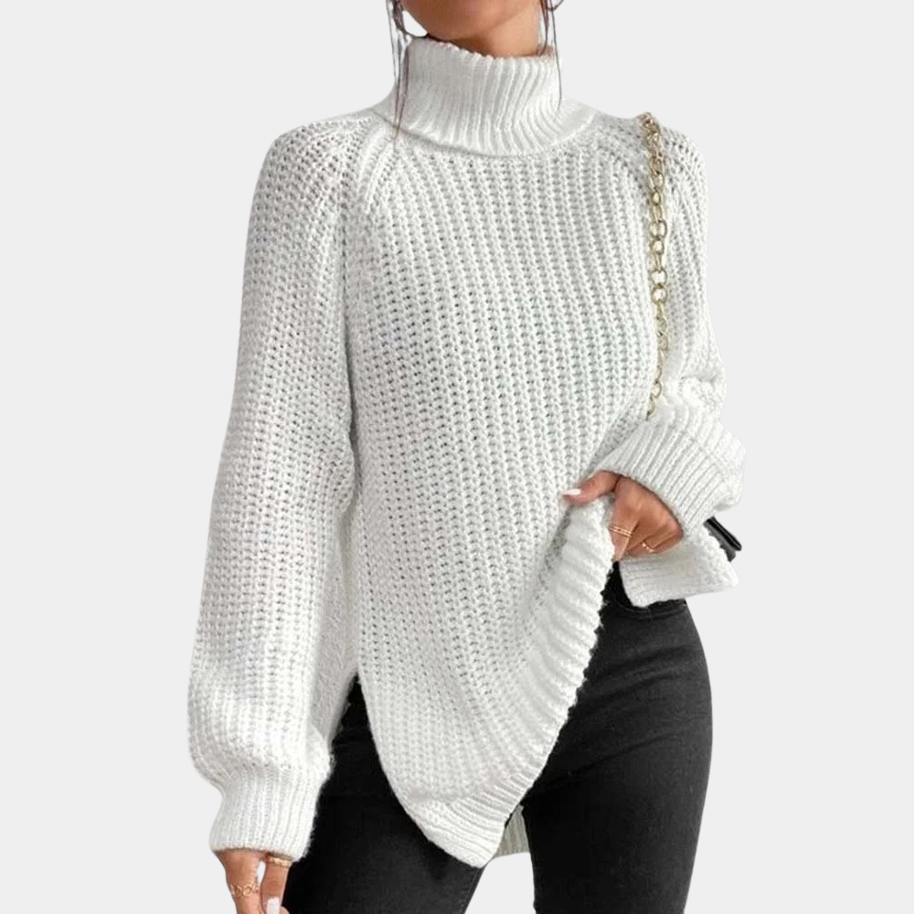 Madeleine - Luxuriöser weicher Rollkragenpullover für Frauen