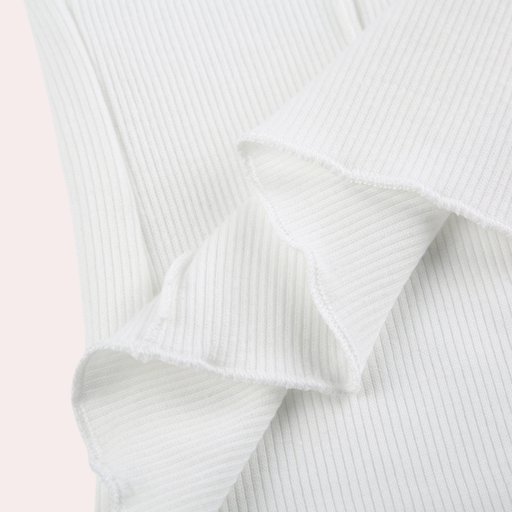 Stylisches Langarm-Top für Frauen - schlicht und elegant