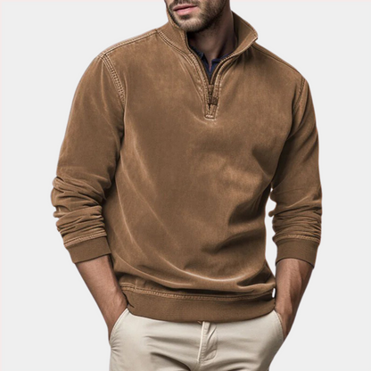 Elvio - Bequemer klassischer Pullover für Männer