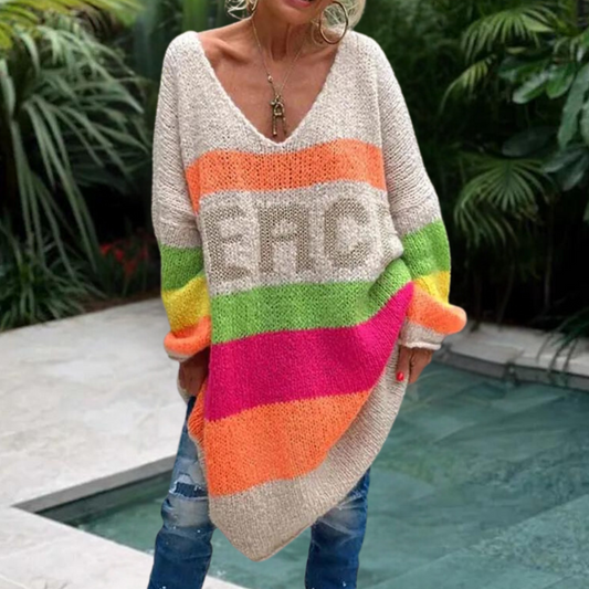 Cressida - Stylischer und farbenfroher Damenpullover für höchsten Komfort