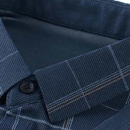 Bram - Stilvoller karierter Strickpullover für hübsche Männer