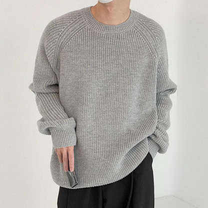 Audrick - Stilvoller und bequemer langärmeliger Strickpullover für Männer