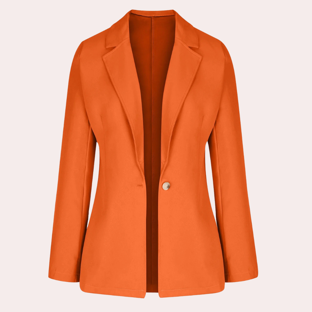 Nastya - Eleganter, minimalistischer Blazer für Damen im schlichten Stil