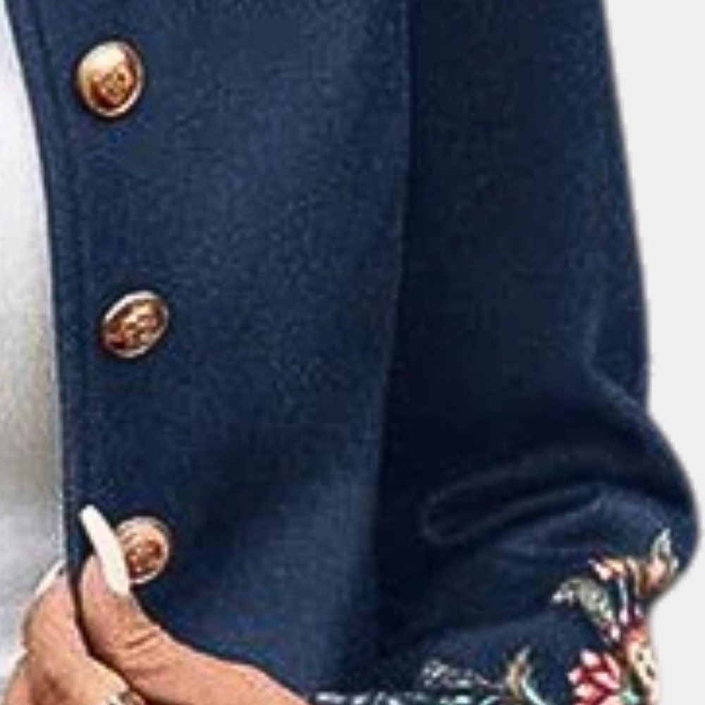 Iona - Stilvoller Damenblazer mit zauberhaftem Blumendruck