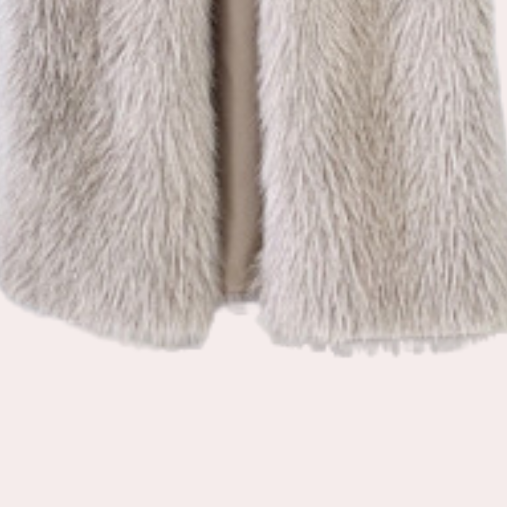 TARA - Eleganter Plüsch-Wintermantel für Damen