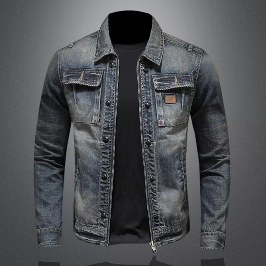 NATHAN - Trendige Denim-Jacke für Männer