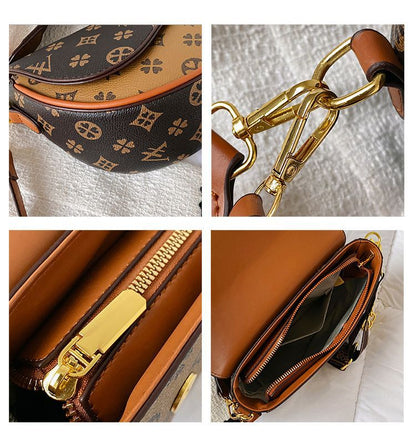 Designer Luxus Crossbody Schulter Handtasche. Damen Clutch Reise Tasche