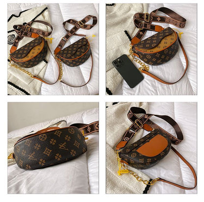 Designer Luxus Crossbody Schulter Handtasche. Damen Clutch Reise Tasche