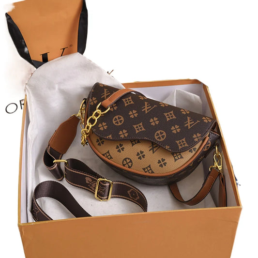 Designer Luxus Crossbody Schulter Handtasche. Damen Clutch Reise Tasche