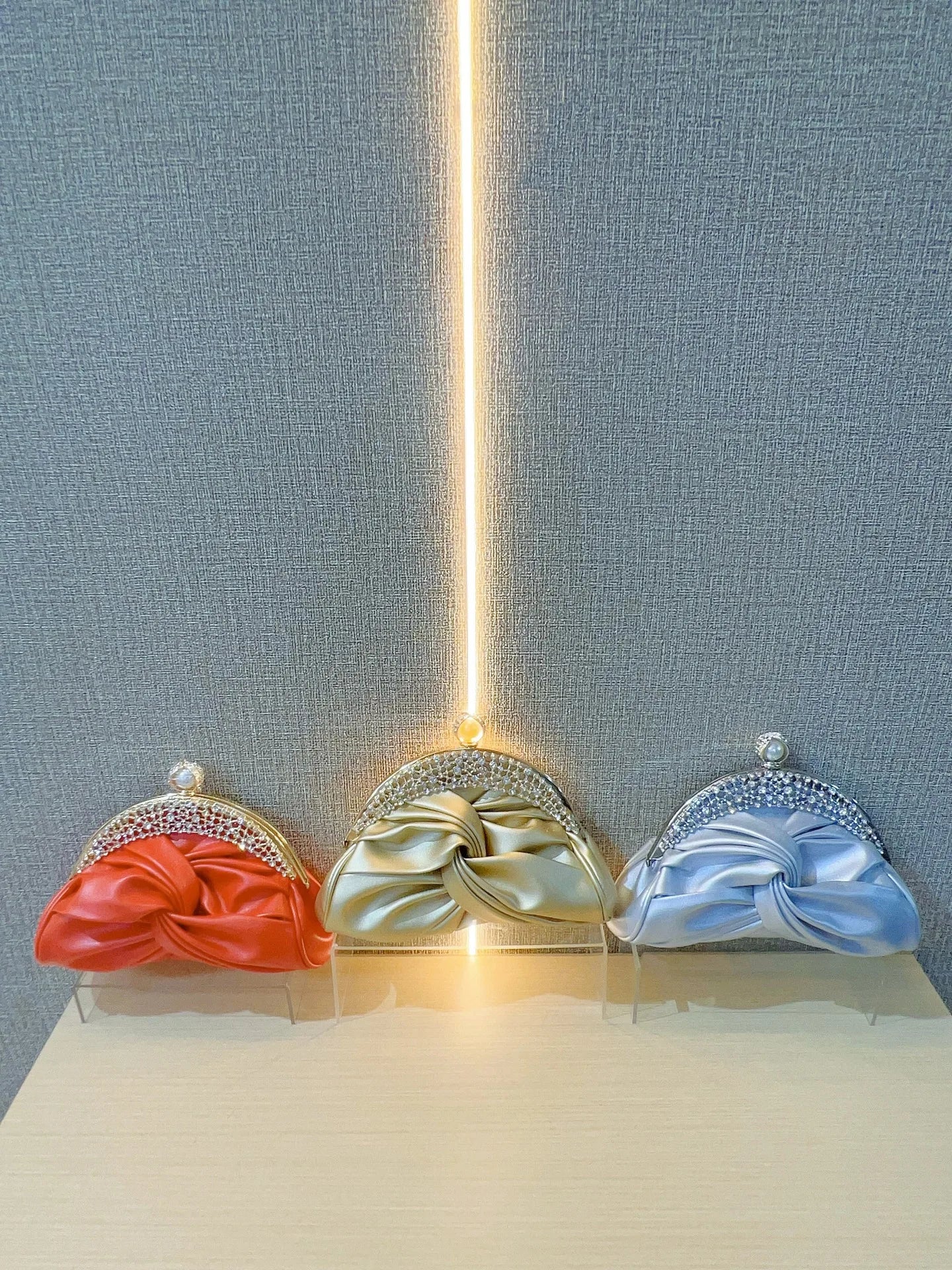 Luxuriöse Damenmode Design Handtaschen Funkelnde Bankett Clutch Tasche