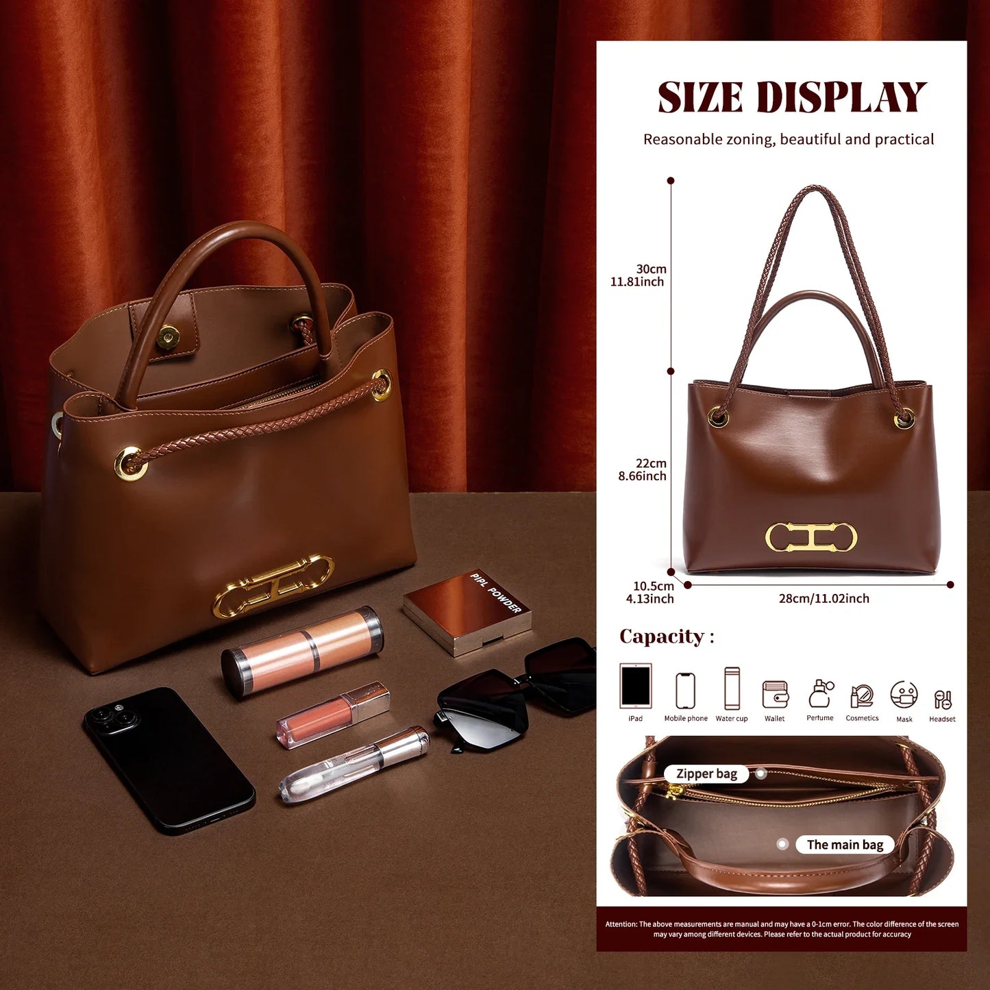 Klassisches Luxusdesign Damen Neue Handtasche Business Pendler