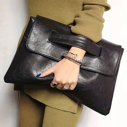Modische Abendtasche, elegant und exquisit, vintage Leder Clutch.