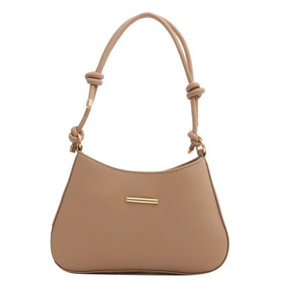 Unterarm Schultertaschen für Frauen. Neue Textur PU-Leder Umhängetasche