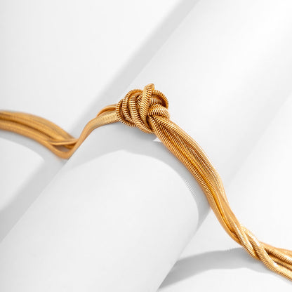 Eliana - Trendige und elegante Knopf-Halskette für Frauen