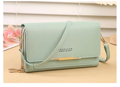 Neue Damenbörse Koreanische Multifunktionale Schultertasche