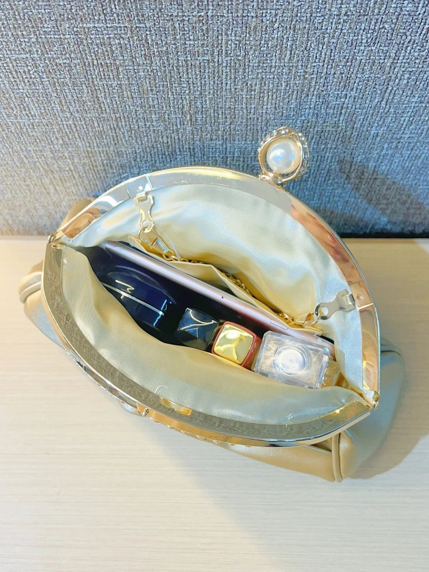 Luxuriöse Damenmode Design Handtaschen Funkelnde Bankett Clutch Tasche