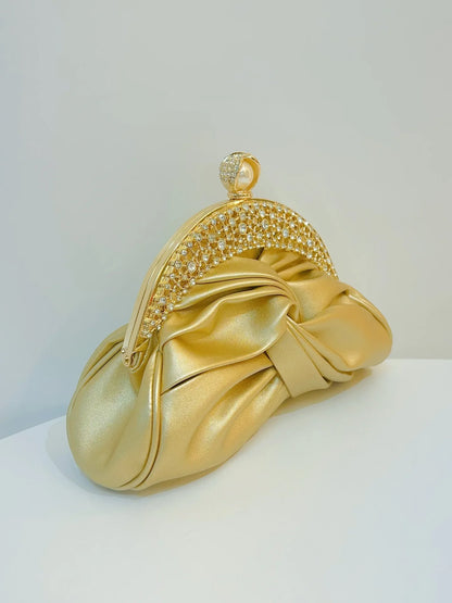 Luxuriöse Damenmode Design Handtaschen Funkelnde Bankett Clutch Tasche