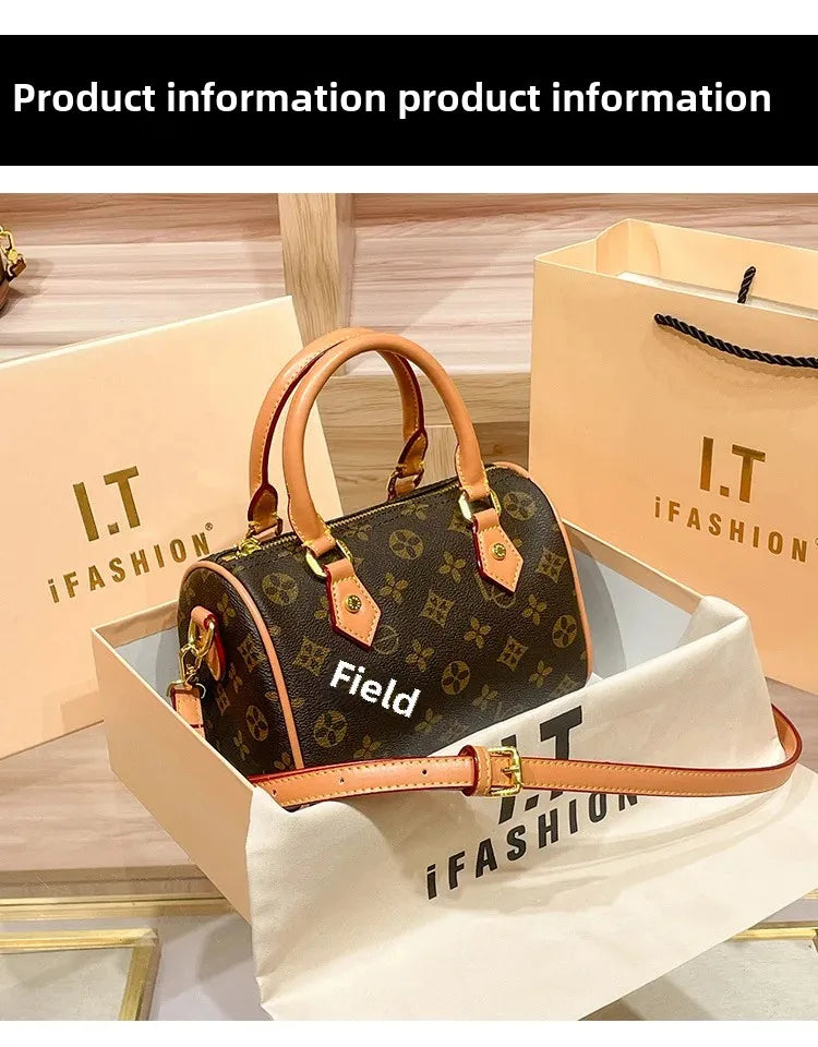 Damen Kissen Handtasche Vintage Floral. Modische und stilvolle Tasche