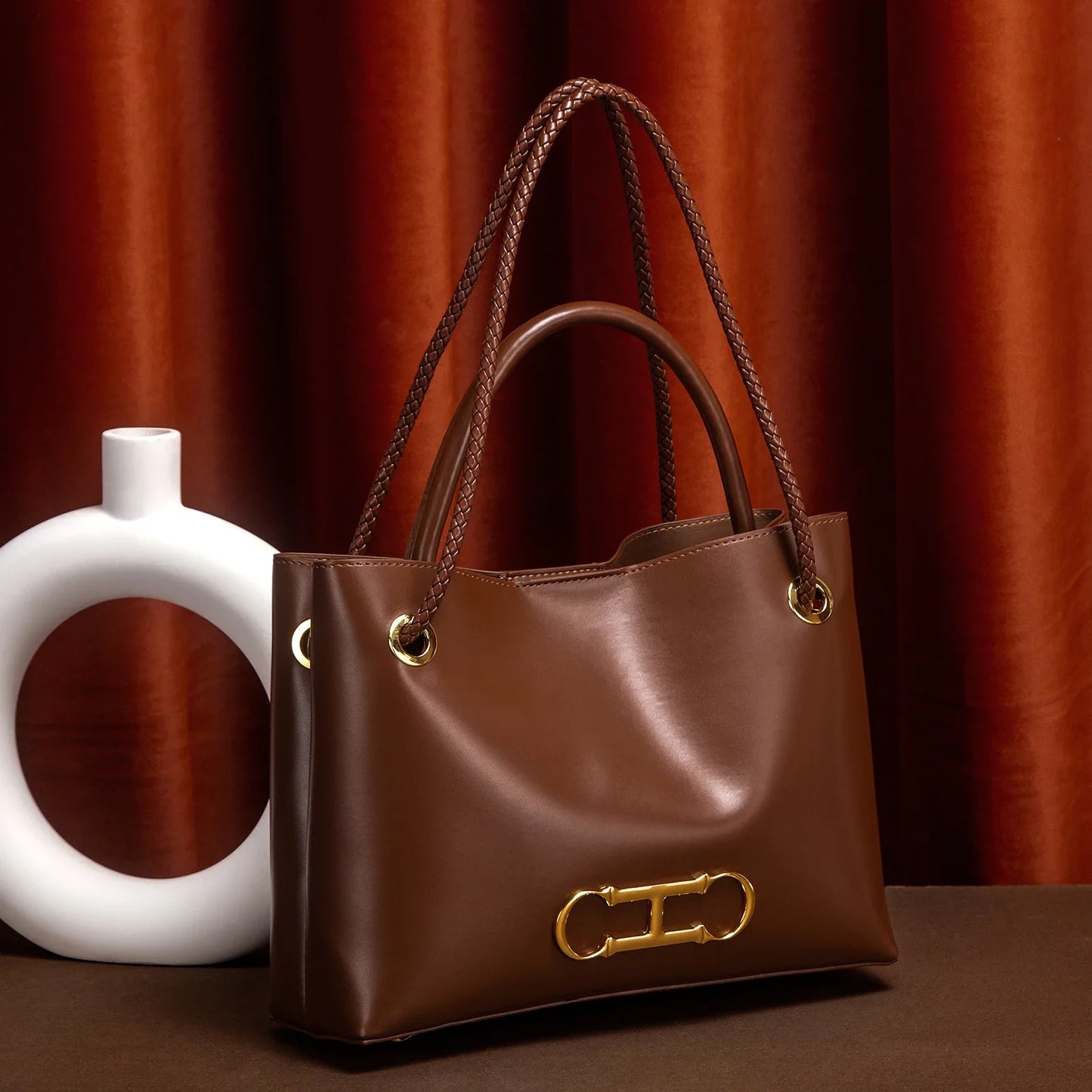 Klassisches Luxusdesign Damen Neue Handtasche Business Pendler