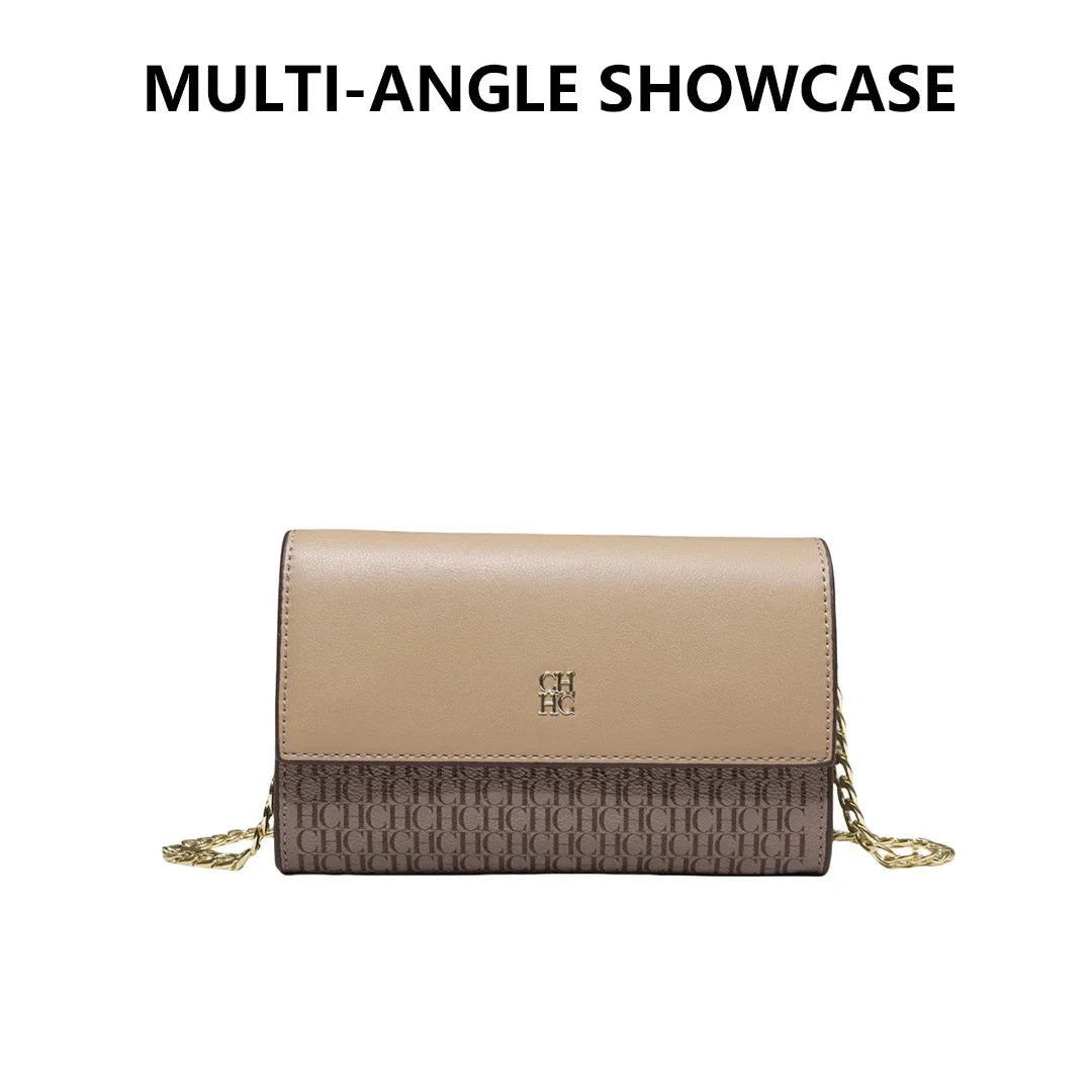 Exquisite Handwerkskunst Damen Umhängetasche. Luxuriöses Design Kettenhandtasche