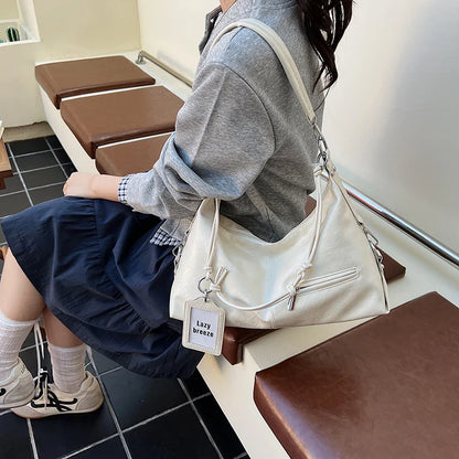 Leder Crossbody Schultertasche für Frauen 2025 Luxus Designer