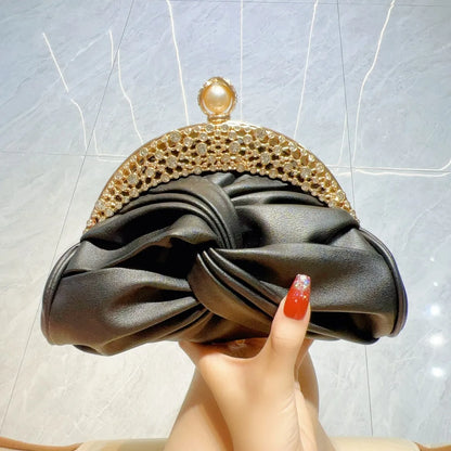 Luxuriöse Damenmode Design Handtaschen Funkelnde Bankett Clutch Tasche