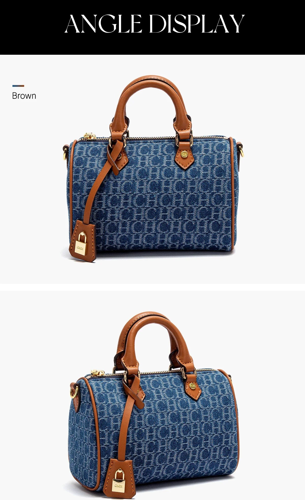 Damen Schultertasche 2025 Neue Cowboy