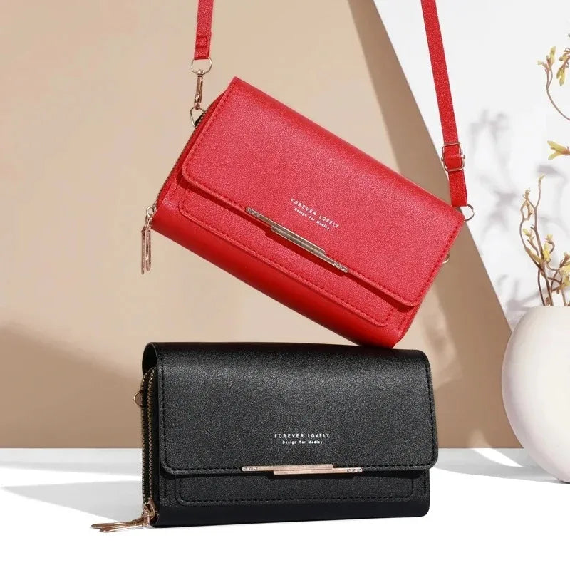 Neue Damenbörse Koreanische Multifunktionale Schultertasche