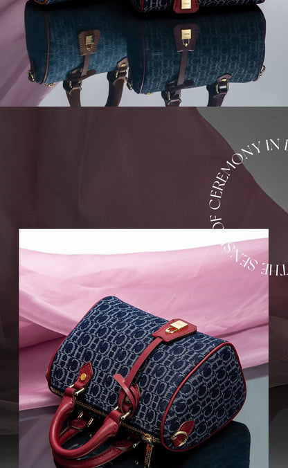 Damen Schultertasche 2025 Neue Cowboy