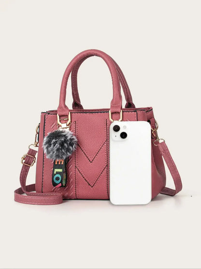 Modische große Kapazität bestickte Damen Umhängetasche