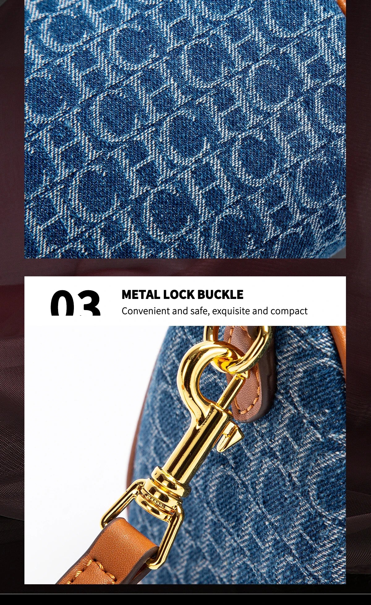 Damen Schultertasche 2025 Neue Cowboy