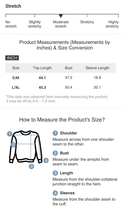 Lieblich - Übergroßer Strick-Langcardigan