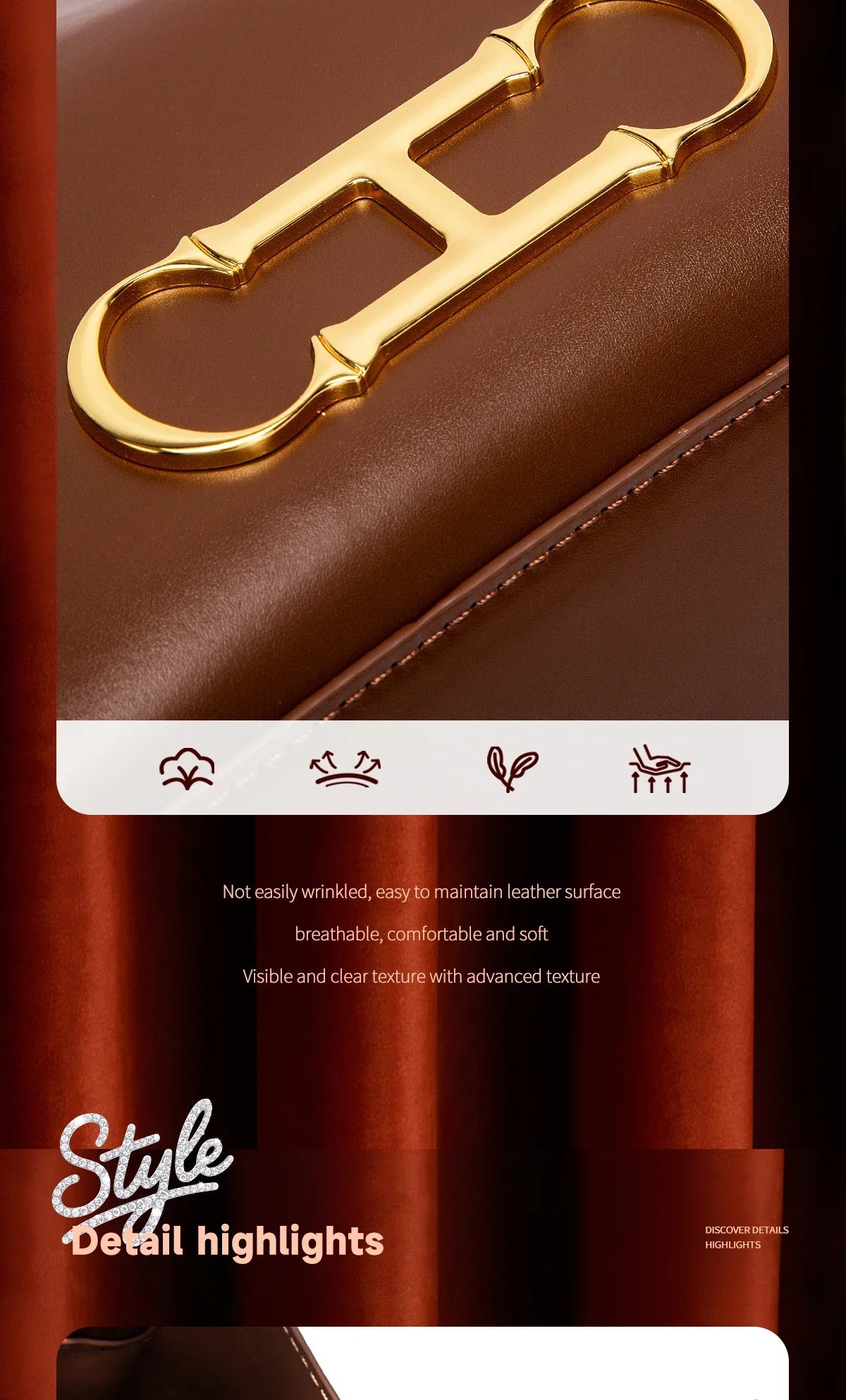 Klassisches Luxusdesign Damen Neue Handtasche Business Pendler