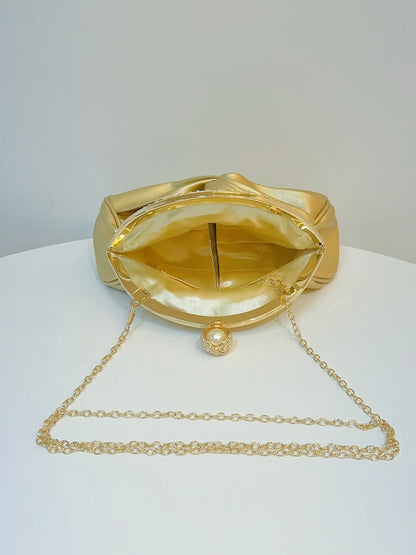 Luxuriöse Damenmode Design Handtaschen Funkelnde Bankett Clutch Tasche