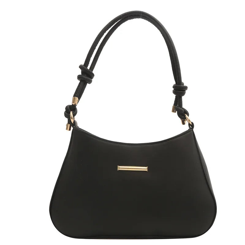 Unterarm Schultertaschen für Frauen. Neue Textur PU-Leder Umhängetasche