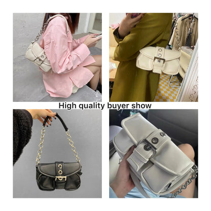 Retro Damen Kette Kleine Schultertasche