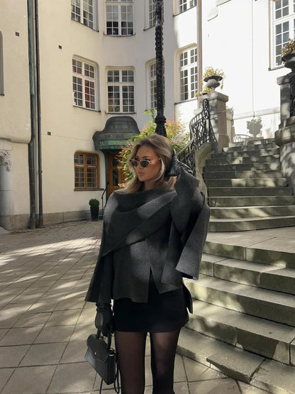 Amelie™ - Woll-Cape Mantel